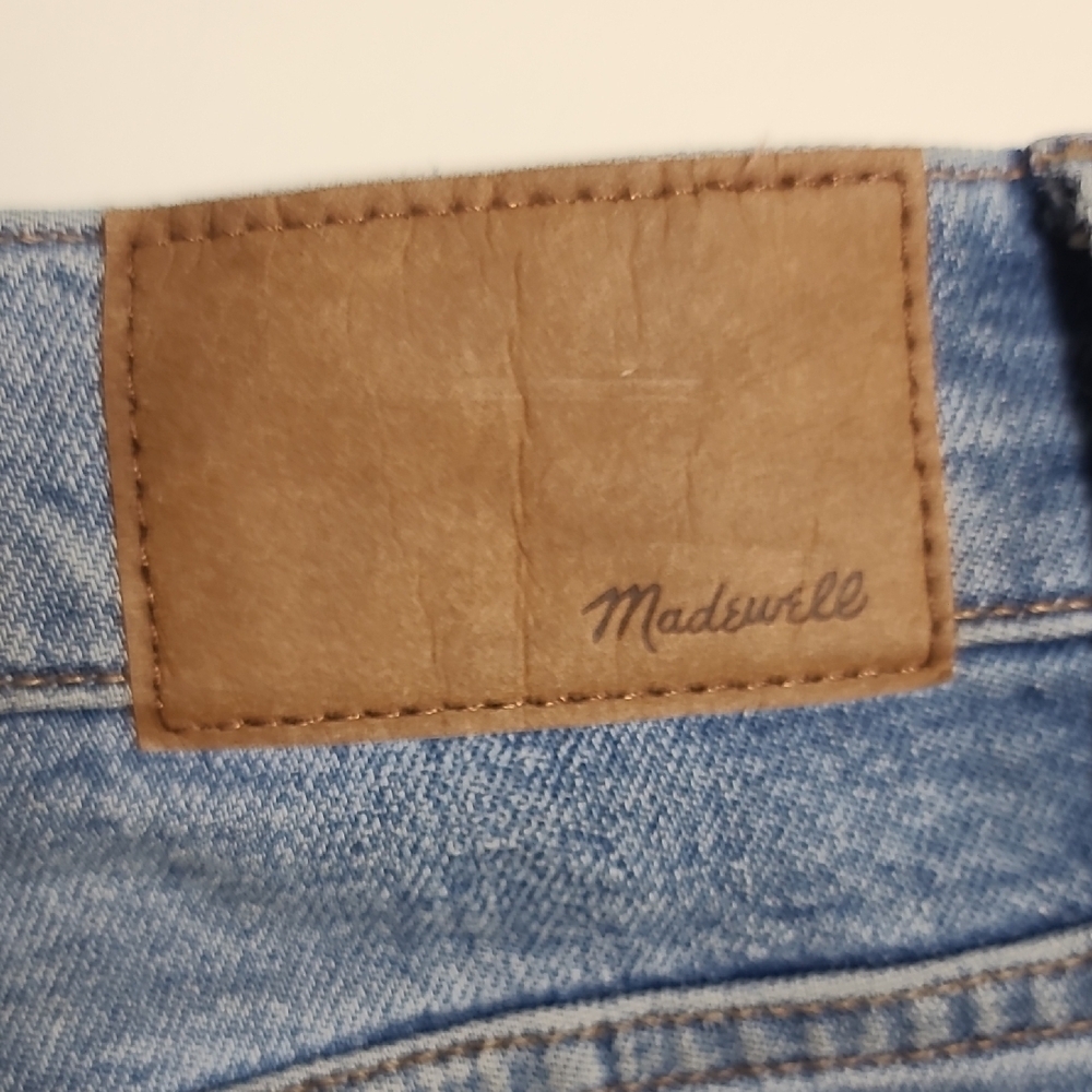 MADEWELL The perfect Vintage High Rise Straight Leg Distressed Size 26P - Picture 16 of 16